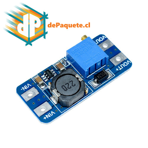 Convertidor de voltaje DC-DC Step Up - MT3608